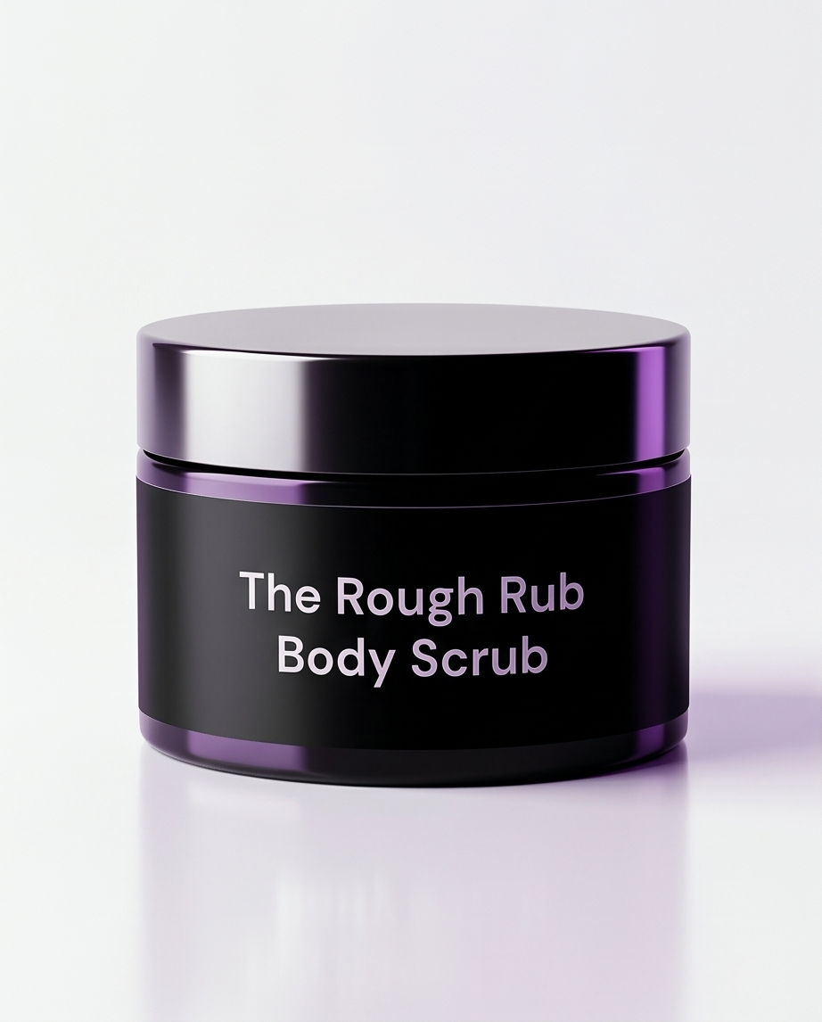 The Rough Rub Body Scrub - Nostalgic Dewberry Bombshell Cosmetics