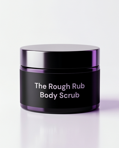 The Rough Rub Body Scrub - Nostalgic Dewberry Bombshell Cosmetics