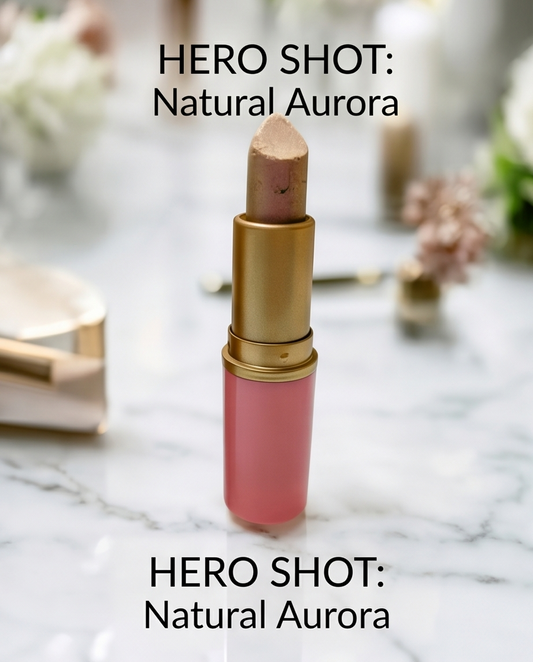 Velvet Matte Shift Lipstick - Nude Aurora Bombshell Cosmetics