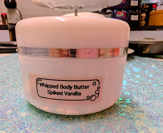 Spiked Vanilla Whipped Body Butter