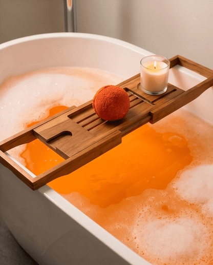 Autumn Leaves Bath Bomb Bombshell Cosmetics