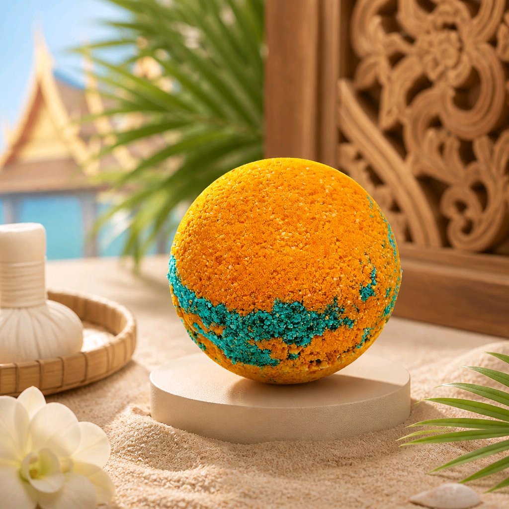 Phuket Punch Bath Bomb Bombshell Cosmetics