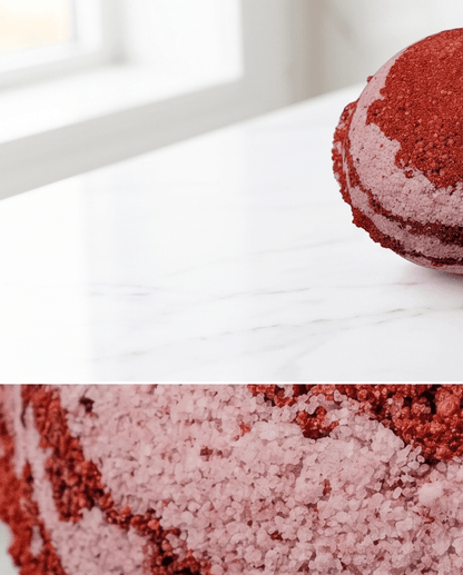 Bed of Roses Bath Bomb Bombshell Cosmetics