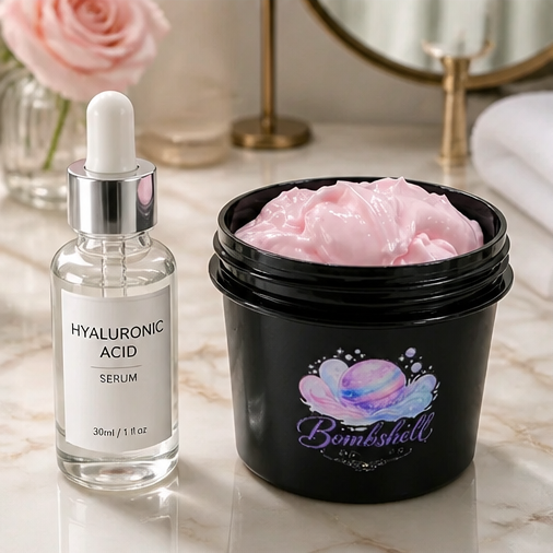 Rose & Cucumber Deep Moisturising Cream Bombshell Cosmetics