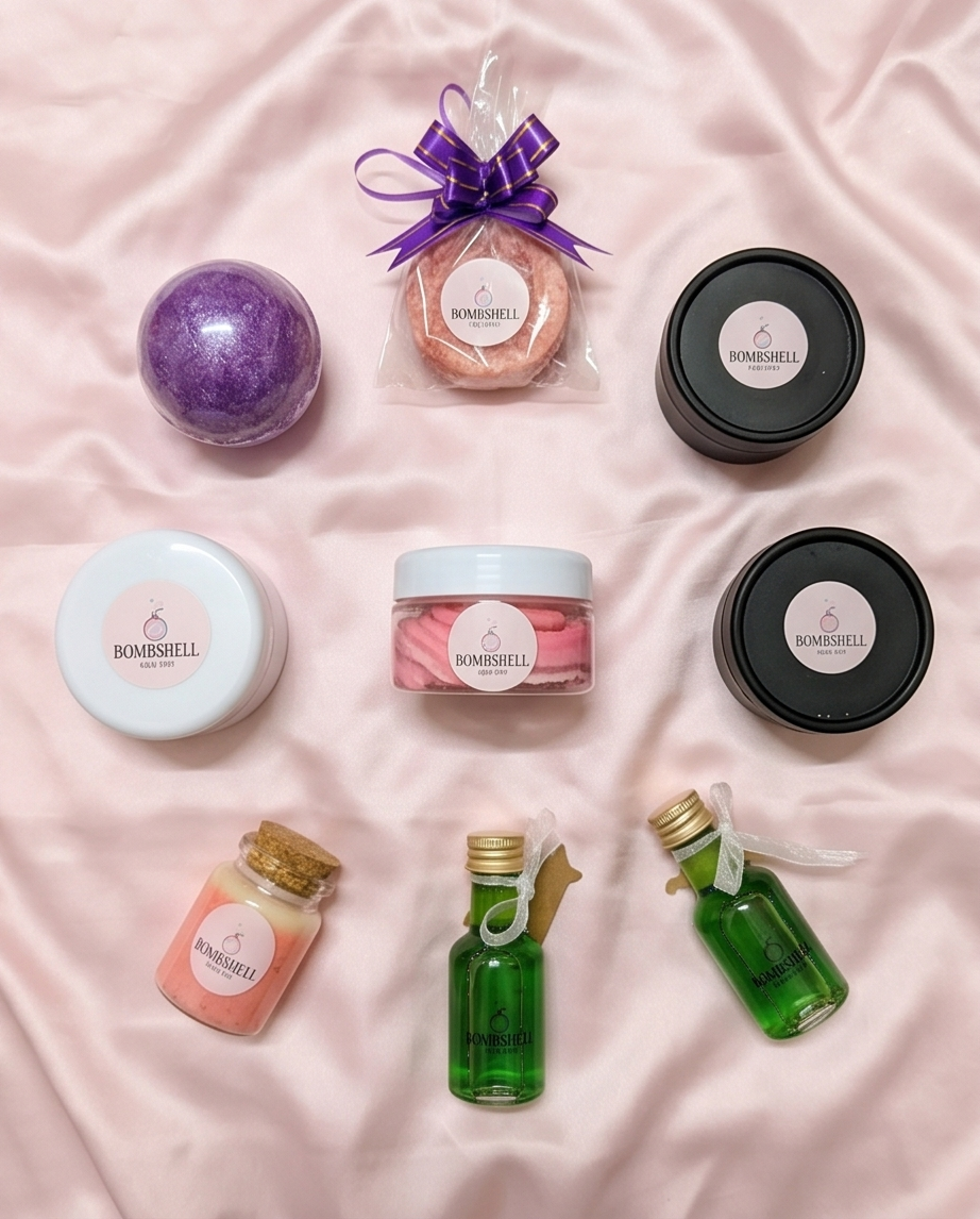 Mega Bath, Body & Shower Bath Hamper Bombshell Cosmetics