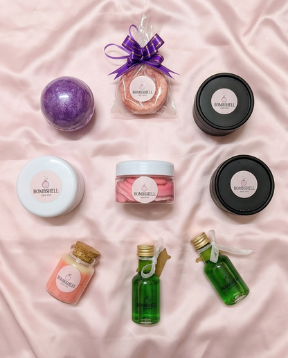 Mega Bath, Body & Shower Bath Hamper Bombshell Cosmetics