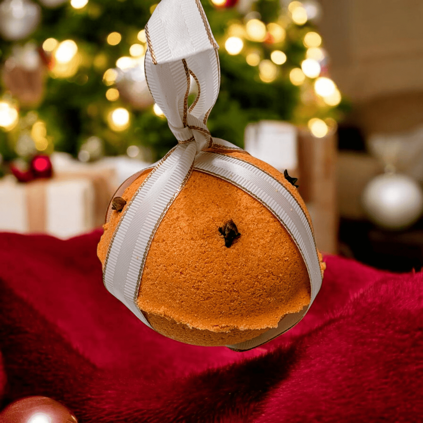 Orange Pomander - Bath Bomb - Bombshell Cosmetics