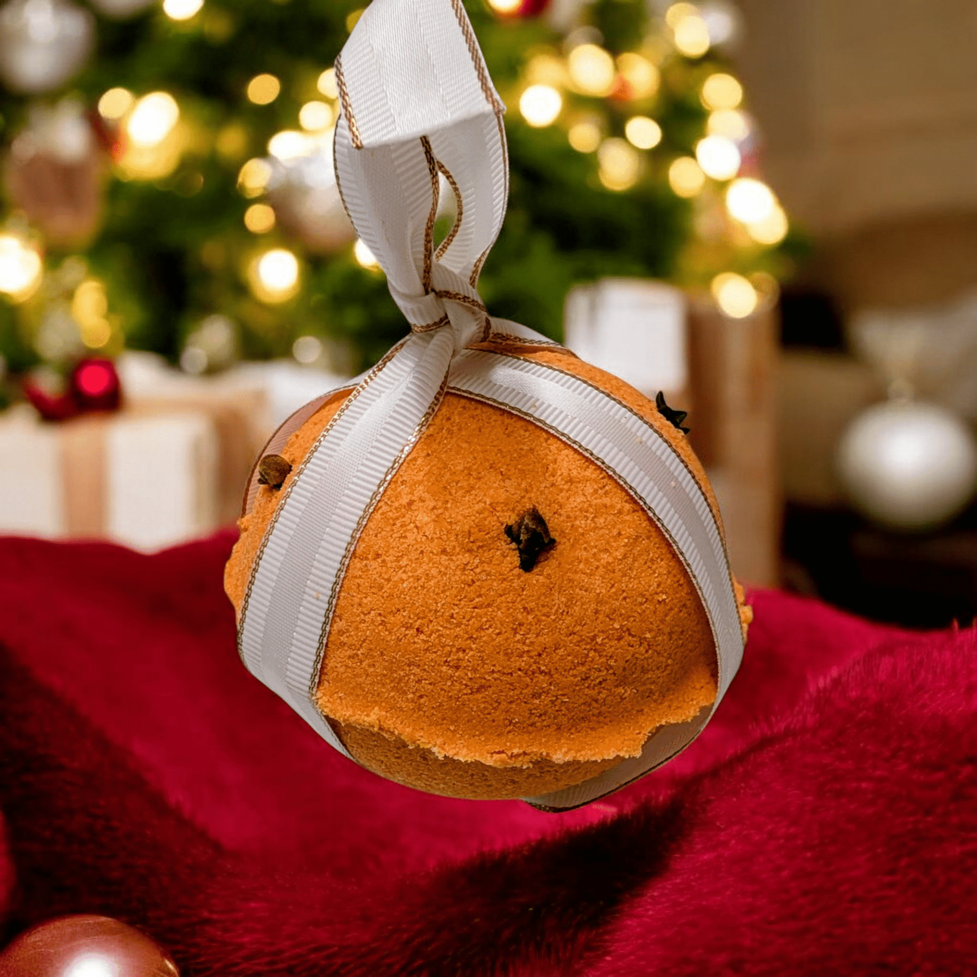 Orange Pomander - Bath Bomb - Bombshell Cosmetics