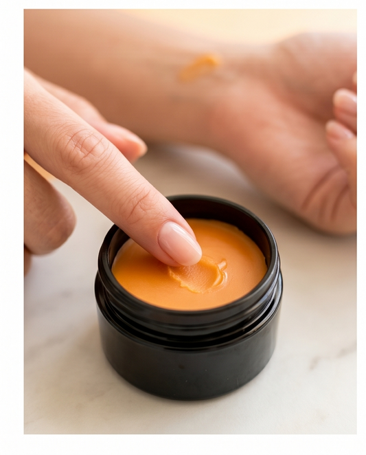 Perfume Balm - Mandarin, Lime, Basil Bombshell Cosmetics
