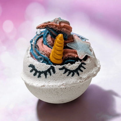 Unicorn Dreams - De Luxe Frosted Bath Bomb - Bombshell Cosmetics