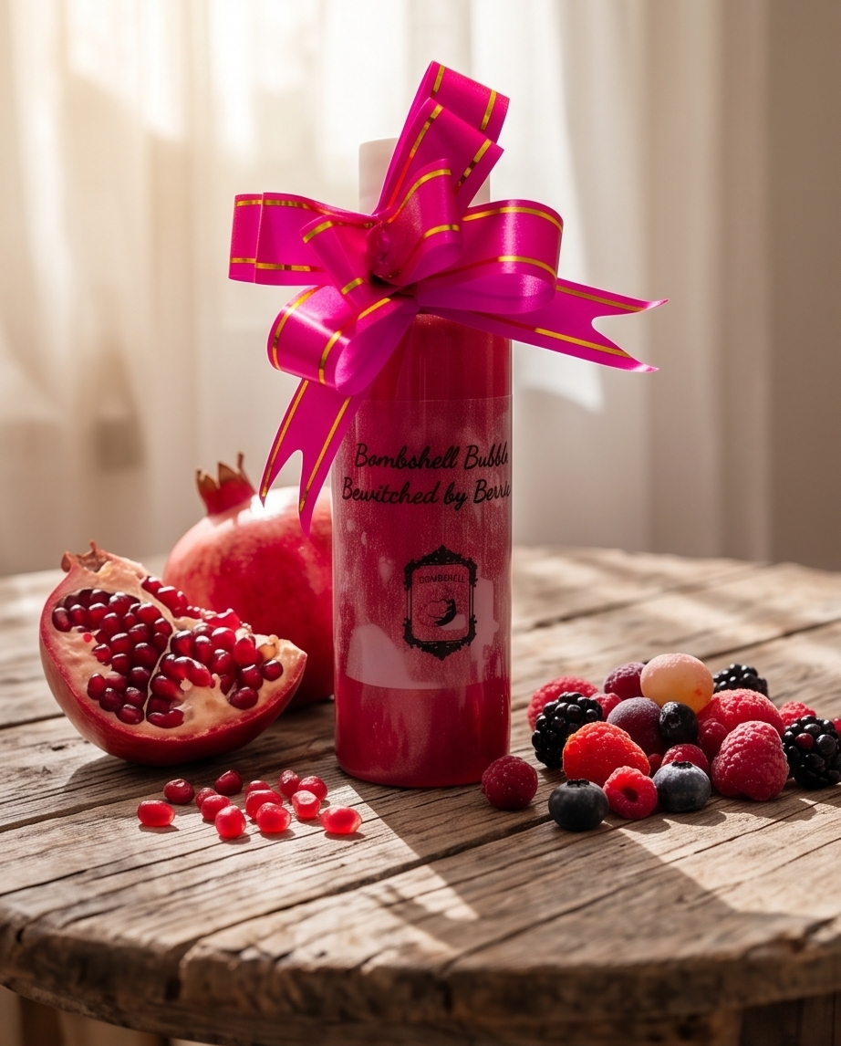 Bombshell Body Wash - Black Pomegranate Bombshell Cosmetics