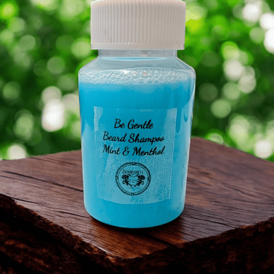 Be Gentle, Beard Shampoo - Mint & Menthol - Bombshell Cosmetics