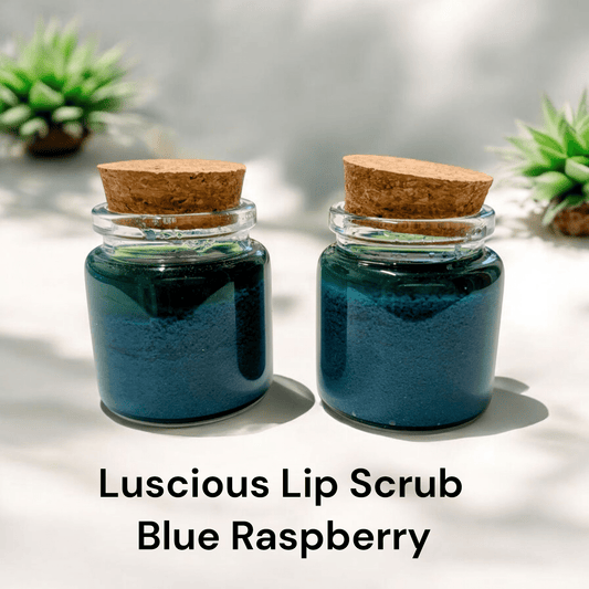 Luscious Lip Scrub - Blue Raspberry - Bombshell Cosmetics