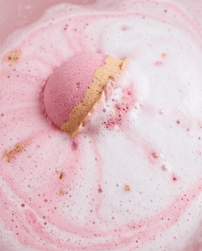Strawberry Ice Cream - Bath Bomb - Bombshell Cosmetics