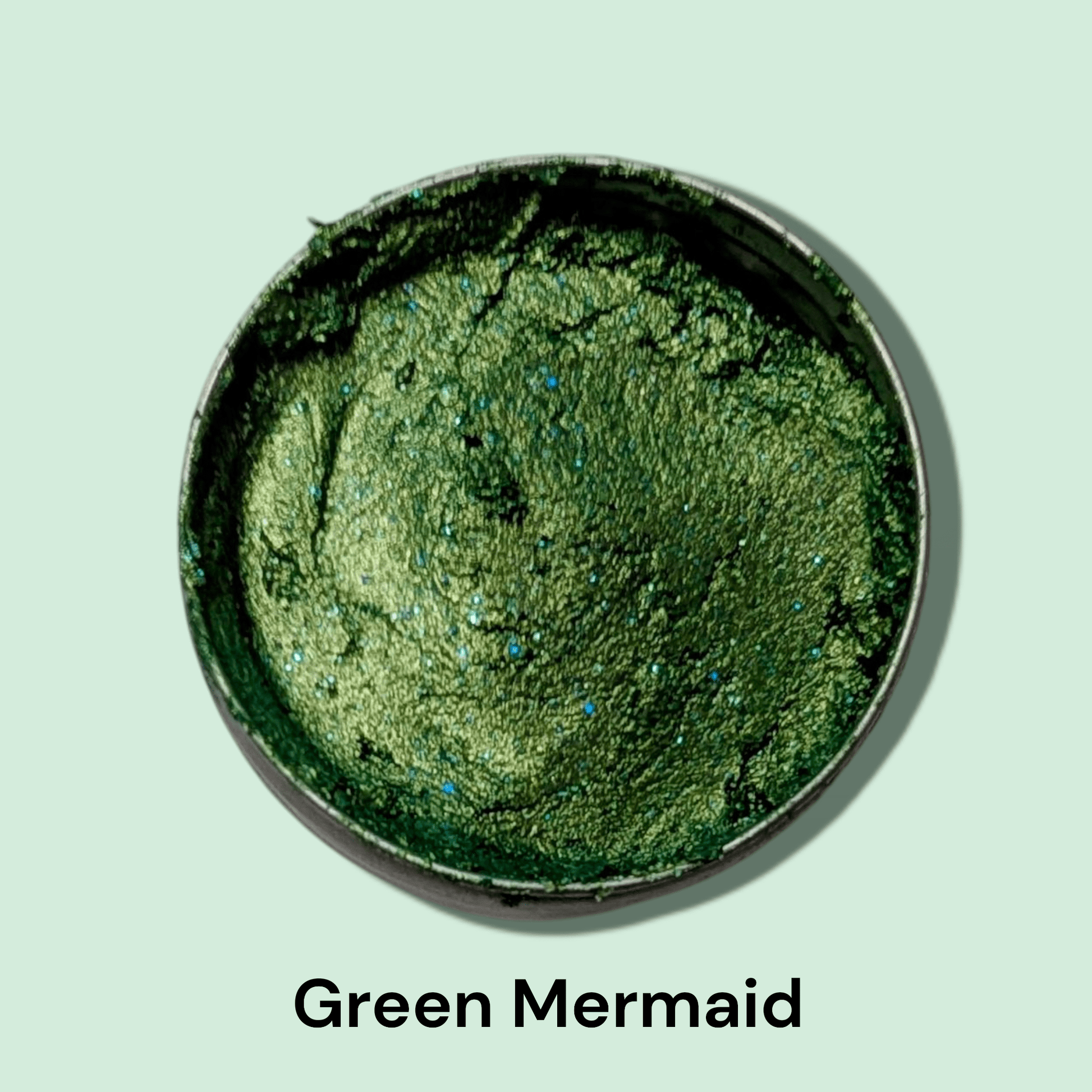 Green Mermaid Siren Shadow - Bombshell Cosmetics