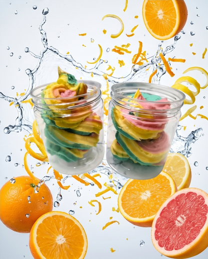 Foaming Bath Butter - Citrus Explosion Bombshell Cosmetics