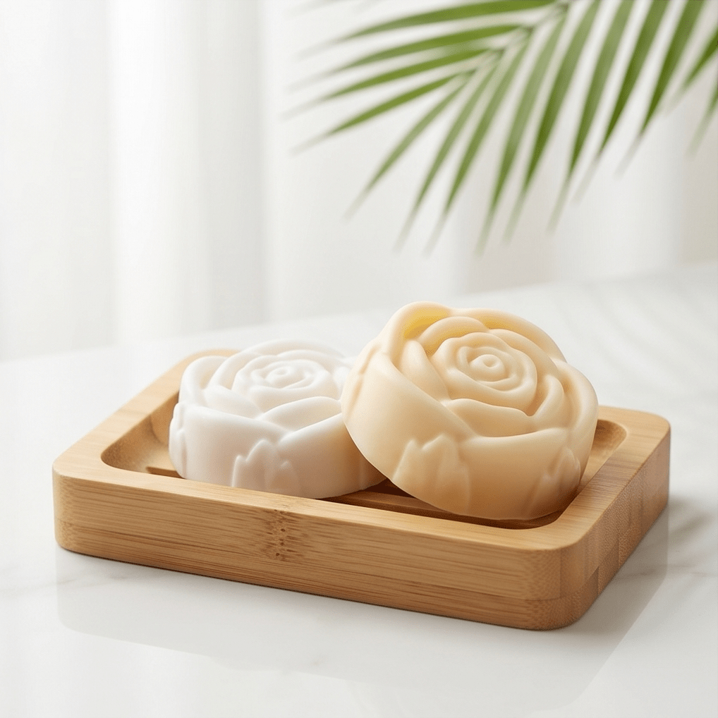 Shampoo Bar & Conditioner Bar Gift Set - Coconut Cream - Bombshell Cosmetics