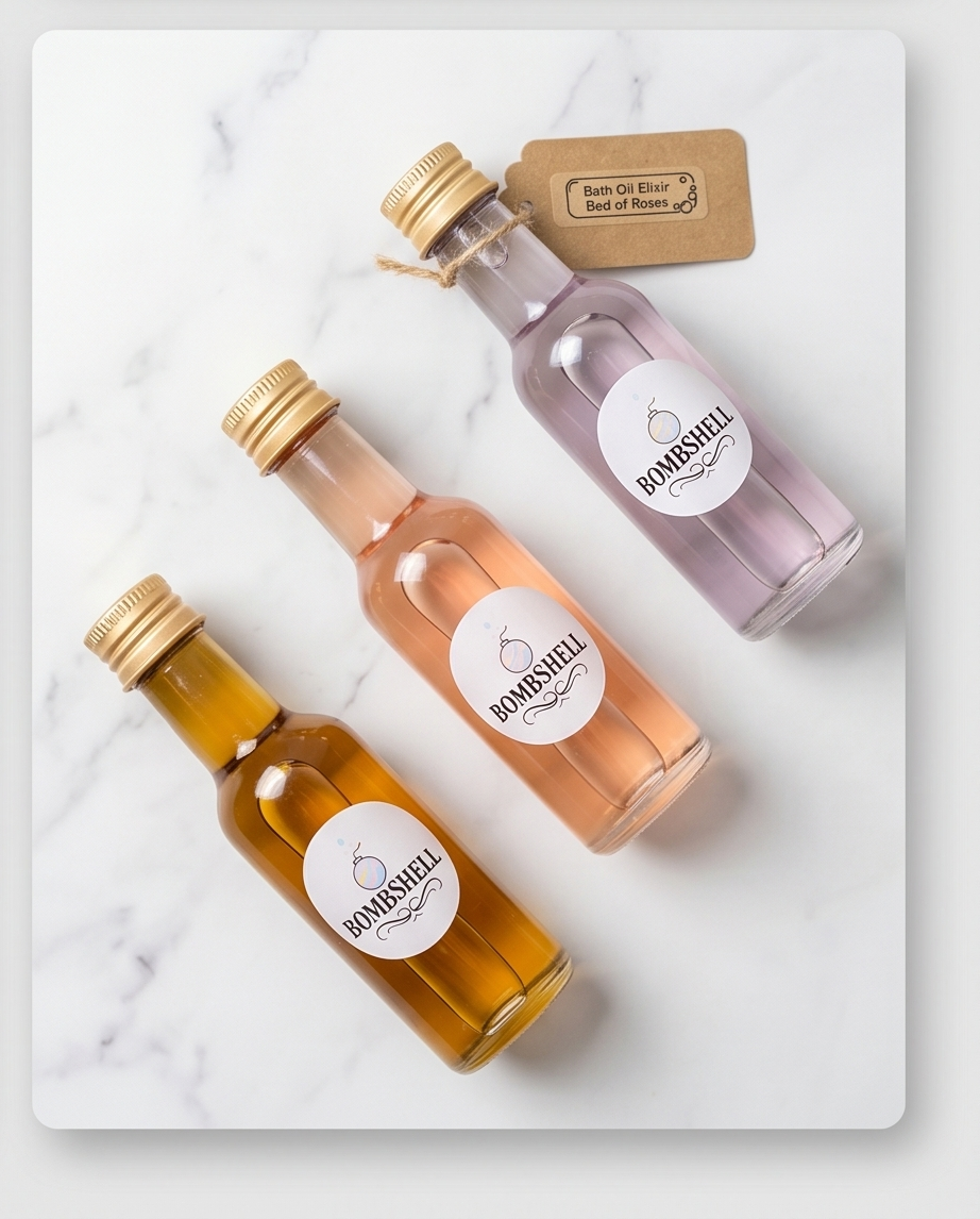 Bath Oil Elixir Bombshell Cosmetics