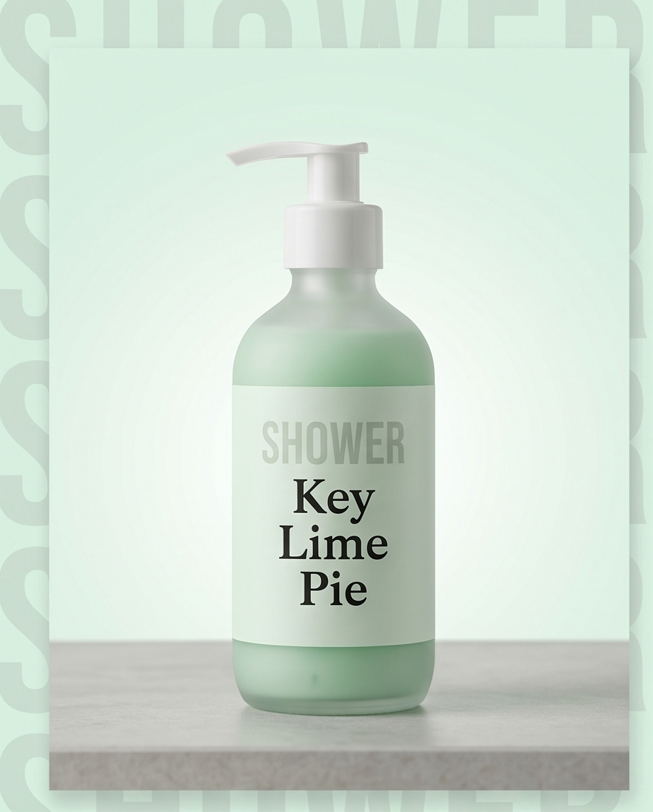 Key Lime Pie Shower Cream Bombshell Cosmetics