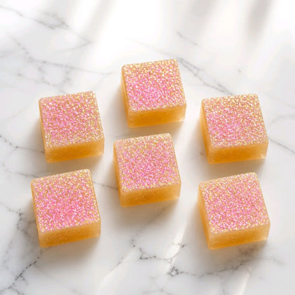 Bubble Jelly Cubes – A Squishy Bubble Bath Treat -  Marshmallow Bombshell Cosmetics