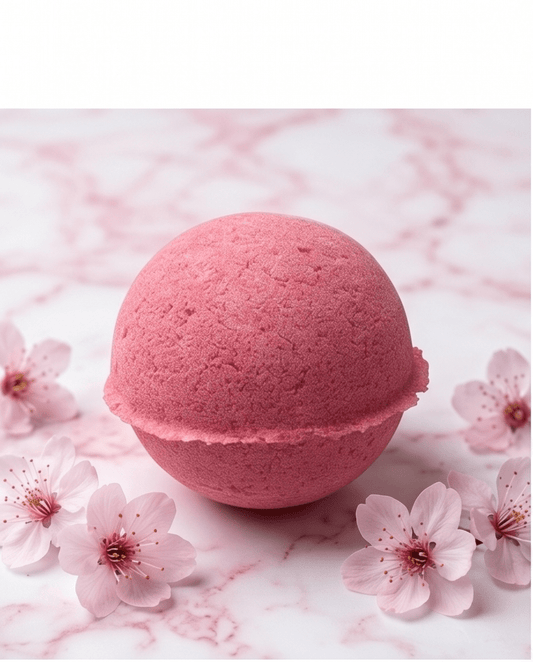 Cherry Bomb Bath Bomb Bombshell Cosmetics