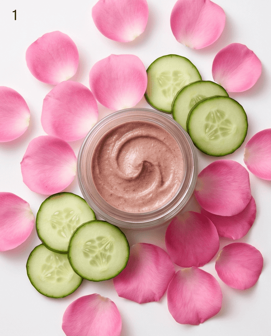 Rose & Cucumber Gentle Cream Face Polish | Cream Exfoliator for Soft, Radiant Skin - Bombshell Cosmetics