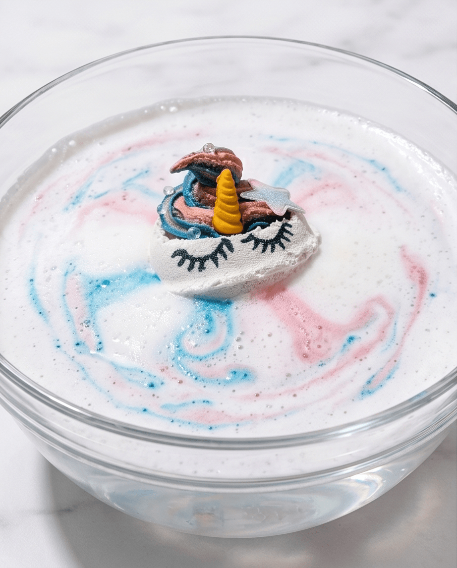 Unicorn Dreams - De Luxe Frosted Unicorn Bath Bomb - Bombshell Cosmetics