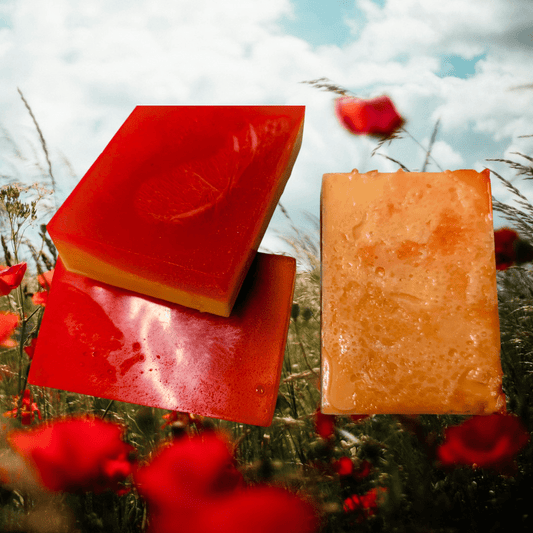 Poppy Fields Creamy Soap - Bombshell Cosmetics