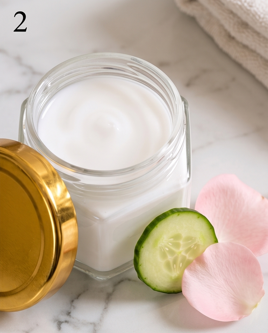 Rose & Cucumber Refreshing Eye Gel Bombshell Cosmetics