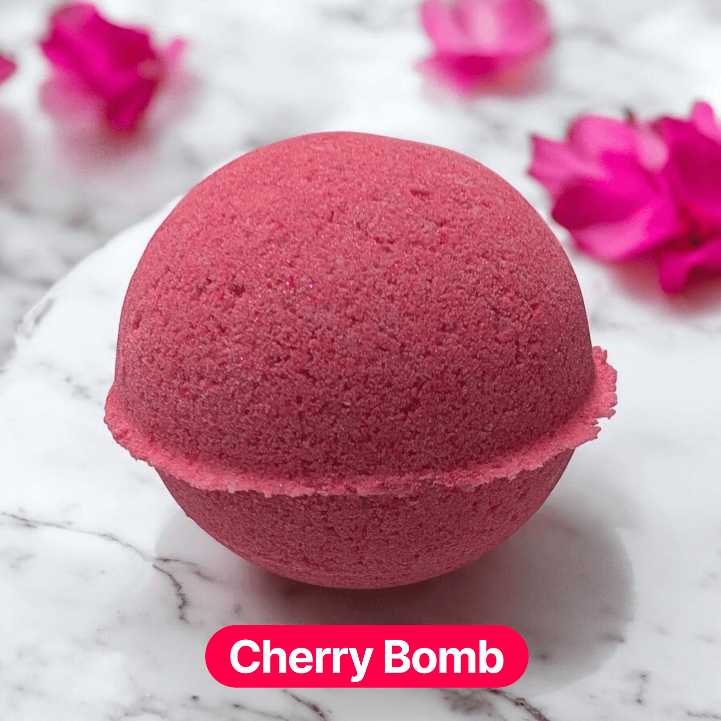 Cherry Bomb Bath Bomb - Bombshell Cosmetics
