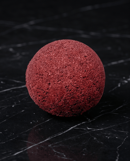 Black Pomegranate Bath Bomb Bombshell Cosmetics