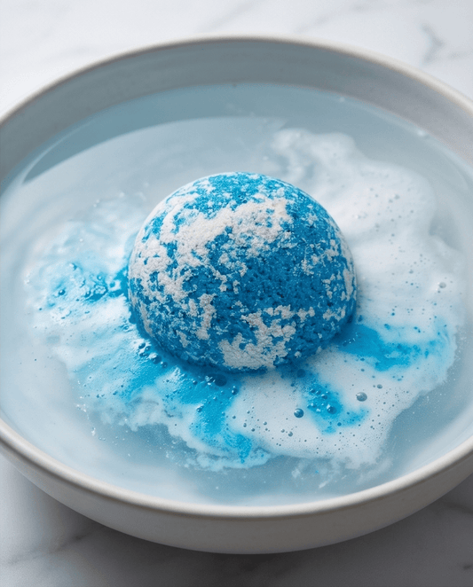 Winter Sprite Bath Bomb Bombshell Cosmetics