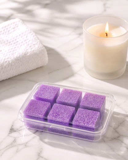 Bubble Jelly Cubes – A Squishy Bubble Bath Treat - Parma Violet Bombshell Cosmetics