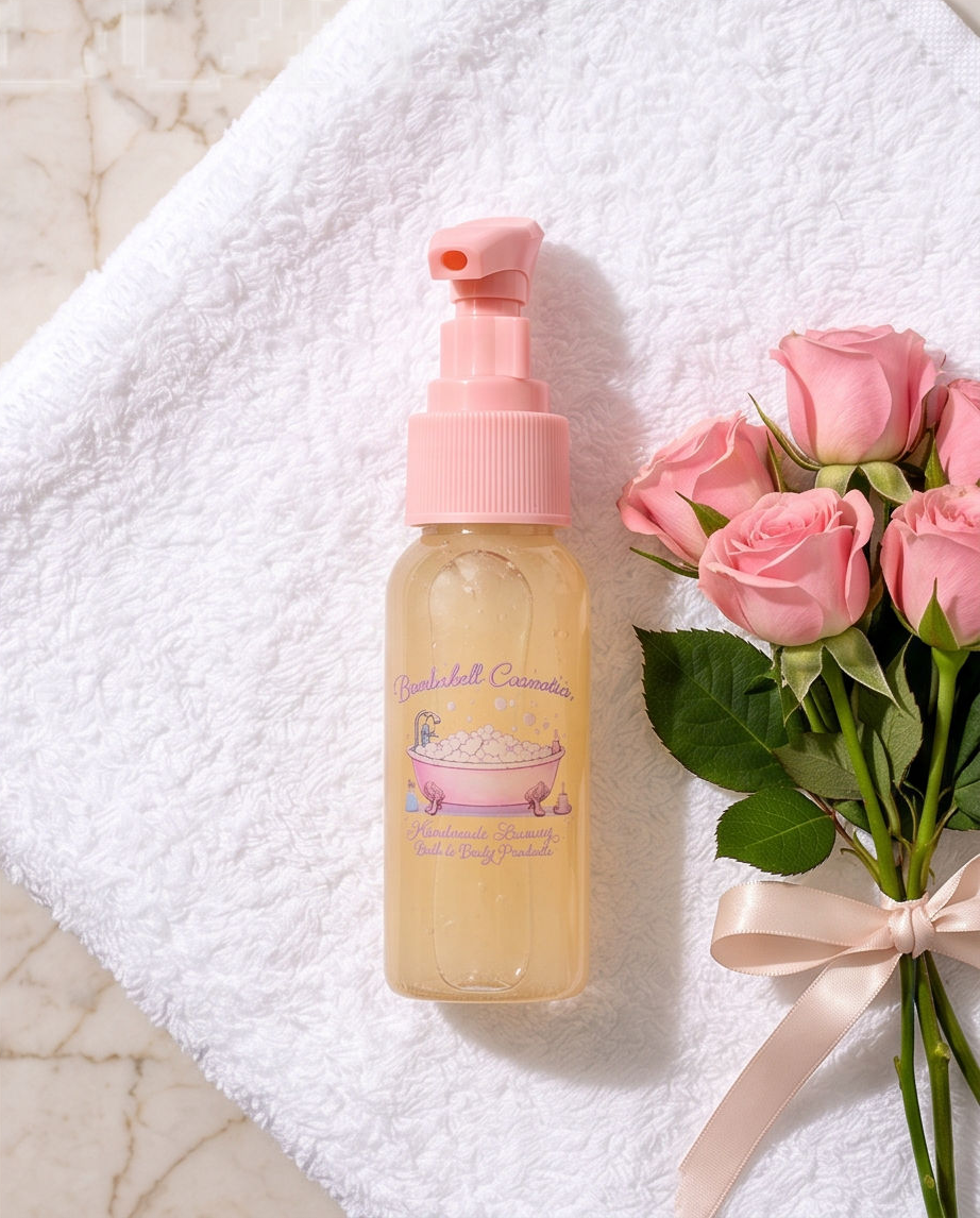 Rose & Cucumber Hydrating Face Serum | Hyaluronic Acid Serum for Soft, Radiant Skin Bombshell Cosmetics