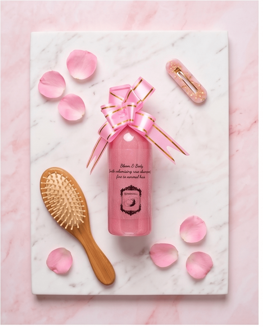 Bloom & Body Gentle Volumising Shampoo - Bombshell Cosmetics