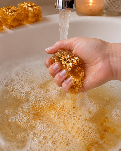 Bubble Jelly Cubes – A Squishy Bubble Bath Treat - Golden Berries Bombshell Cosmetics