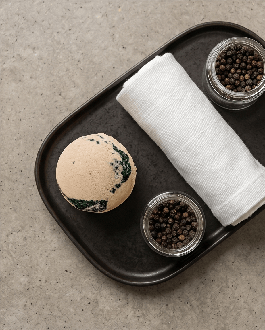 Spiked Vanilla Bath Bomb Bombshell Cosmetics