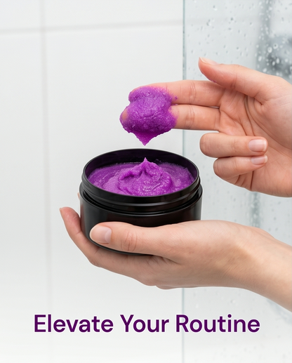 The Rough Rub Body Scrub - Nostalgic Dewberry Bombshell Cosmetics