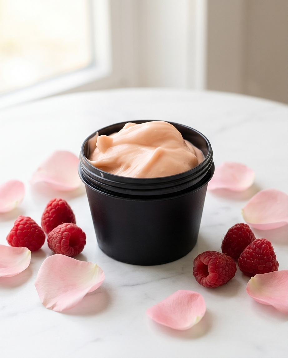 Whipped Body Butter - Raspberry Rose Romance 💒 Bombshell Cosmetics