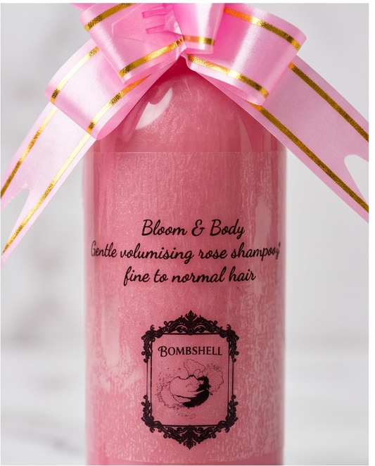 Bloom & Body Gentle Volumising Shampoo Bombshell Cosmetics