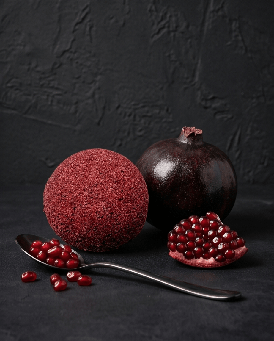 Black Pomegranate Bath Bomb Bombshell Cosmetics