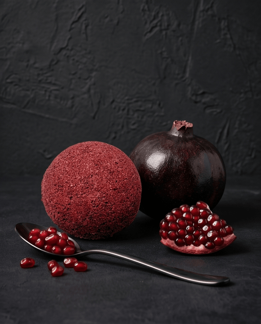 Black Pomegranate Bath Bomb Bombshell Cosmetics
