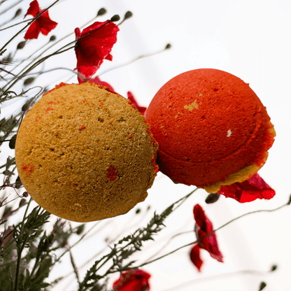 Poppy Fields Bath Bomb - Bombshell Cosmetics