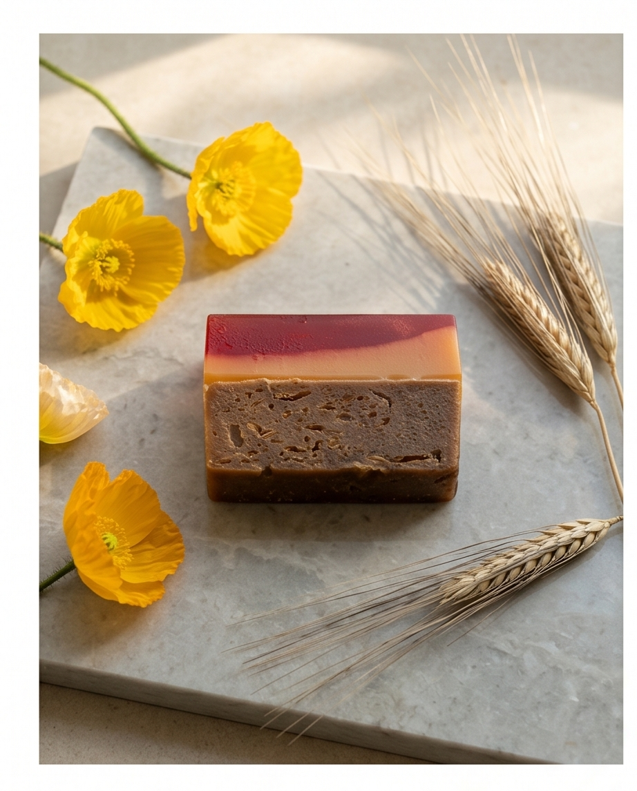 Poppy Fields Creamy Soap Bombshell Cosmetics