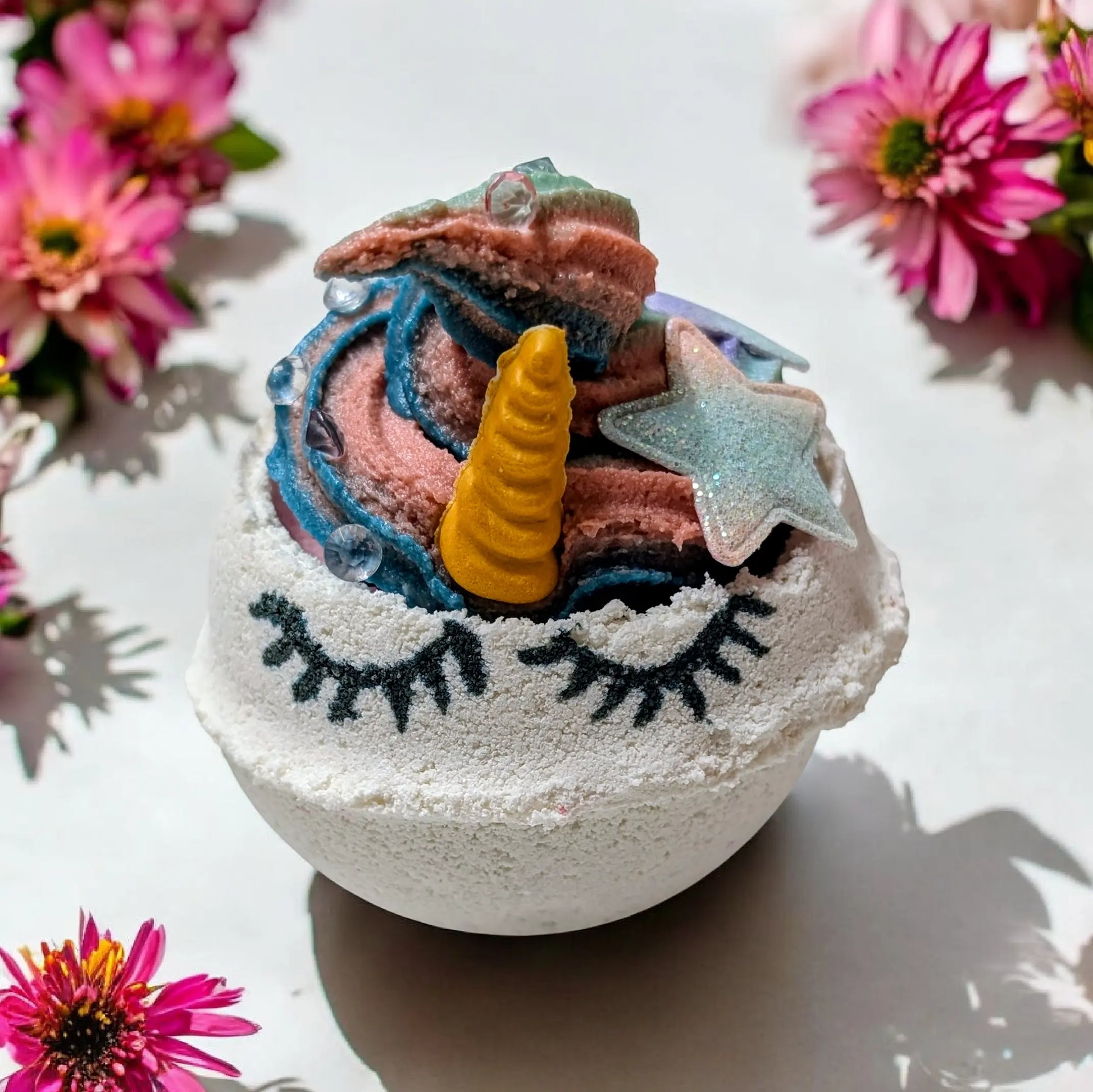 Unicorn Dreams - De Luxe Frosted Bath Bomb - Bombshell Cosmetics