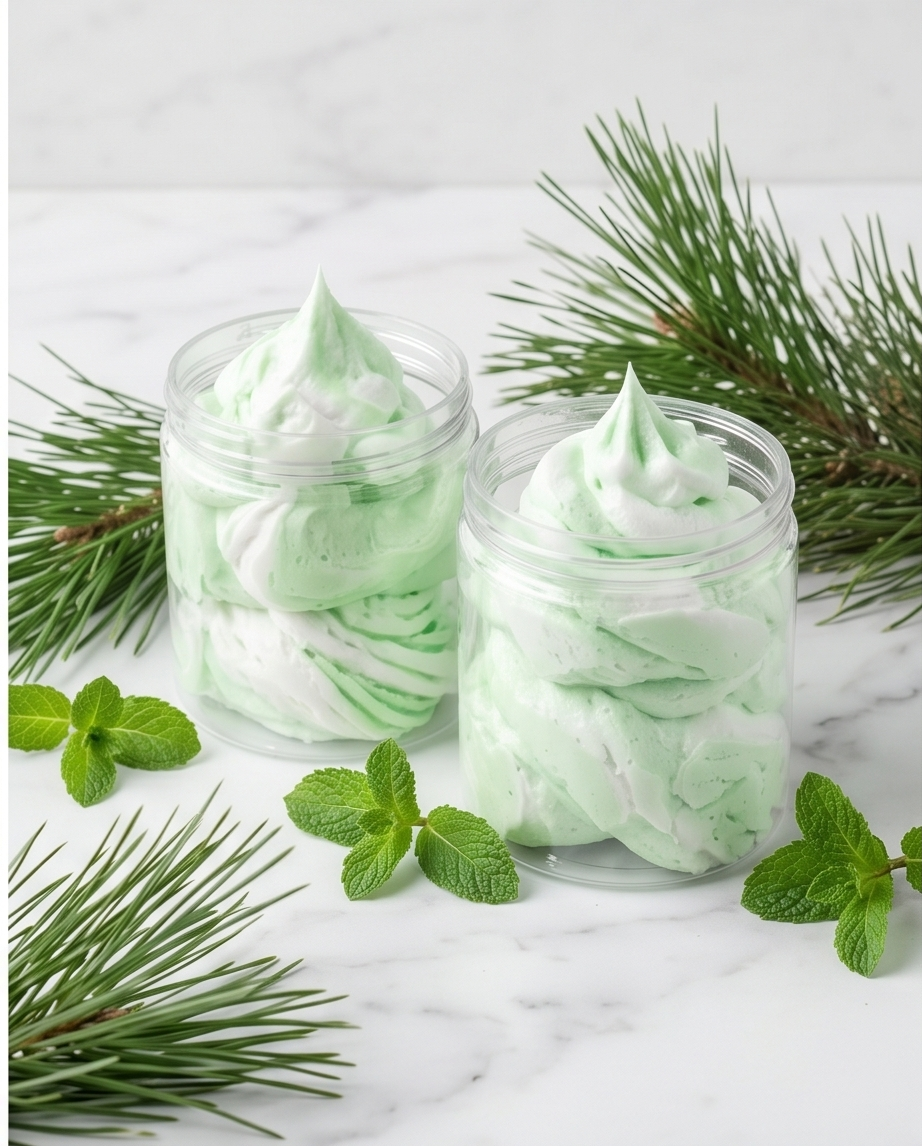 Foaming Bath Butter - Frosted Forest Bombshell Cosmetics