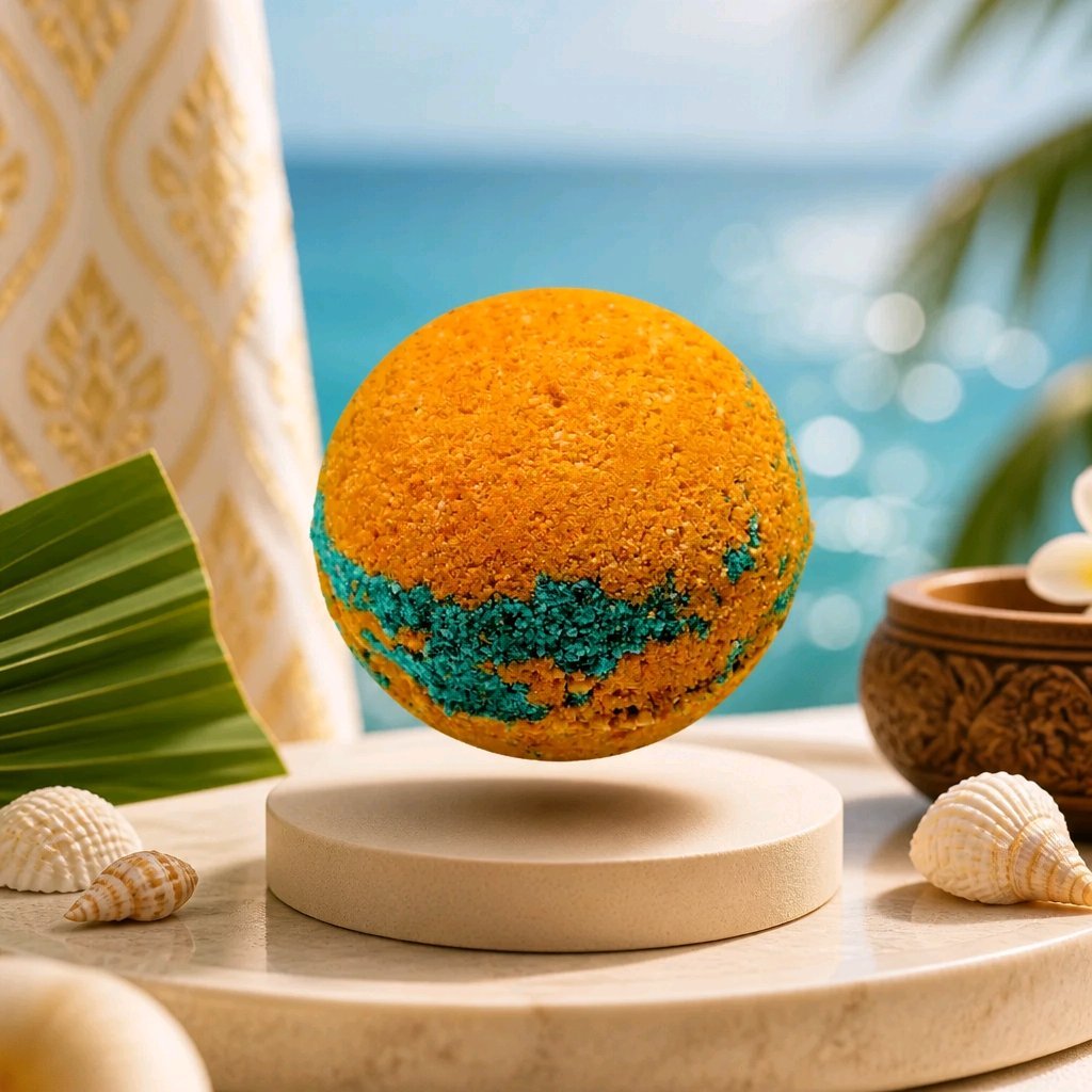 Phuket Punch Bath Bomb Bombshell Cosmetics
