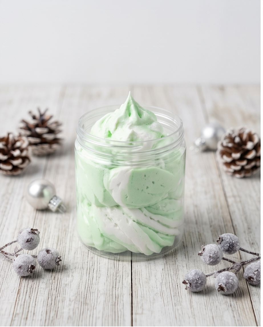 Foaming Bath Butter - Frosted Forest Bombshell Cosmetics