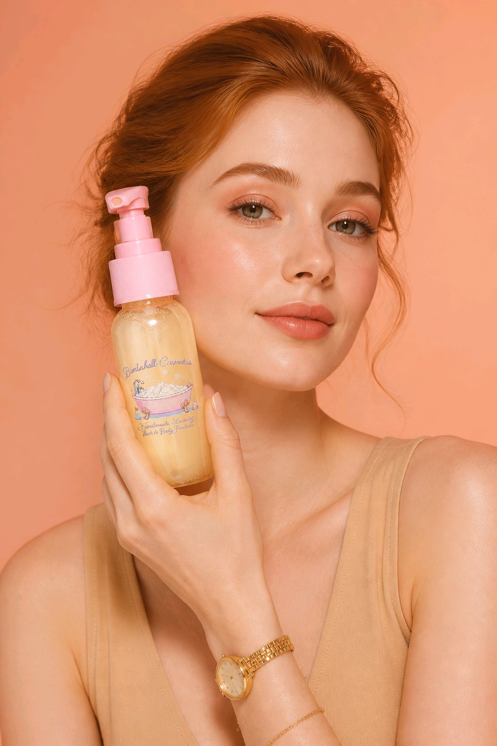 Rose & Cucumber Hydrating Face Serum | Hyaluronic Acid Serum for Soft, Radiant Skin Bombshell Cosmetics