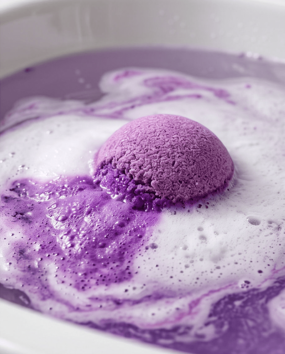Parma Violet - Bath Bomb - Bombshell Cosmetics
